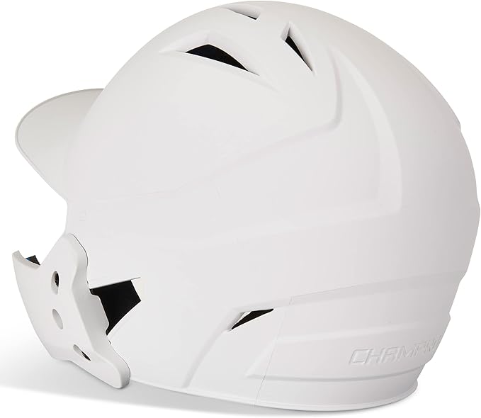 CHAMPRO HX Gamer Plus Batting Helmet with Reversible Jaw Guard