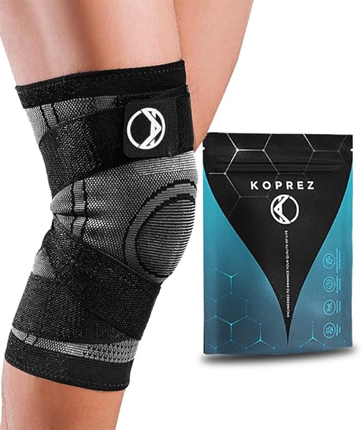 Knee Compression Sleeve - Knee Braces for Knee Pain Women, Knee Sleeve, Knee Compression Sleeve Women, Knee Support Men, Rodilleras, Compression Knee Sleeves Men