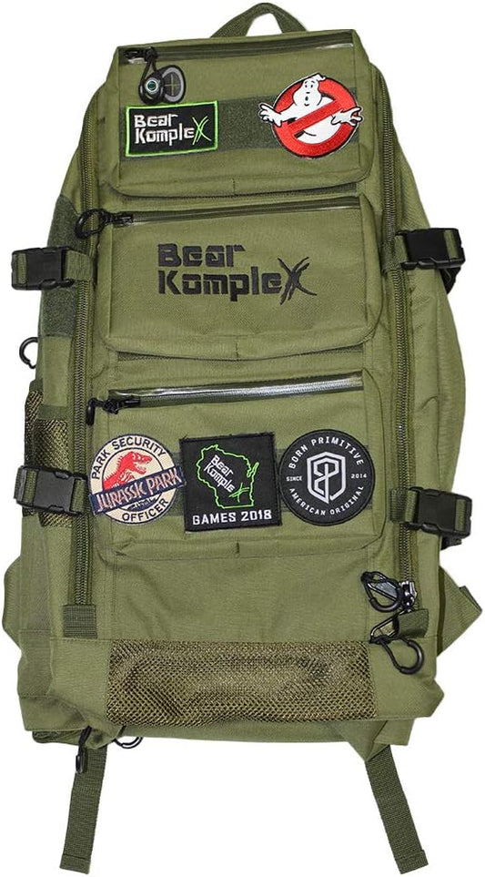 Bear KompleX Military Grade Tactical Backpack - Organize Gear & Optimize Comfort - Multipurpose 1000 Denier Nylon Backpack