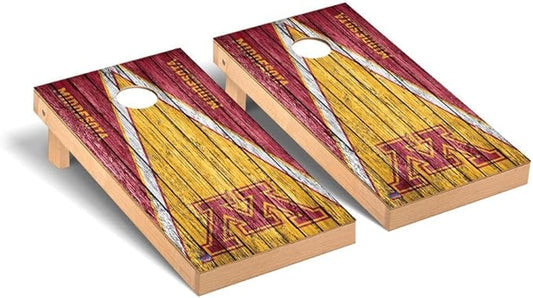 College Team Cornhole Boards, 2x4 Premium Corn Hole Game Set, Officially Licensed Cornhole Game, Perfect for Tailgates