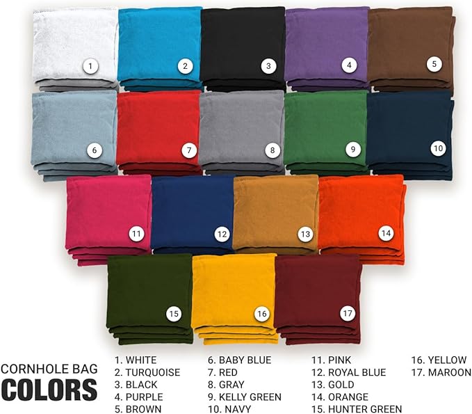 Navy Smoke Look Cornhole Boards, Choose Your Options - Includes 2 Boards and 8 Team Logo Bags