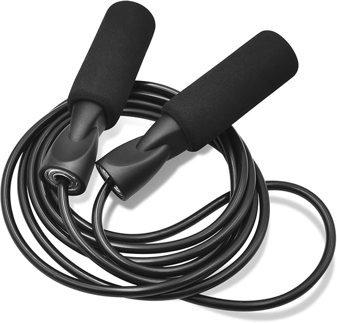 Speed Jump Rope Skipping - Blazing Fast Jumping Ropes - Endurance Workout for Boxing, MMA, Workout Equipment Martial Arts or Just Staying Fit Adjustable for Men, Women and Children