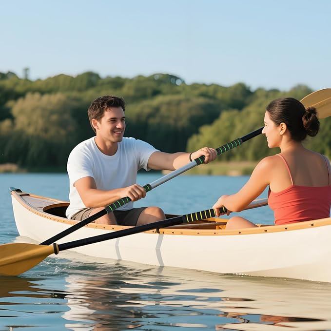 4 Pairs Kayak Paddle Grips Soft Sponge Kayak Paddle Wraps No-Slip Grip Kayaking Accessories for Prevention Calluses Prevent