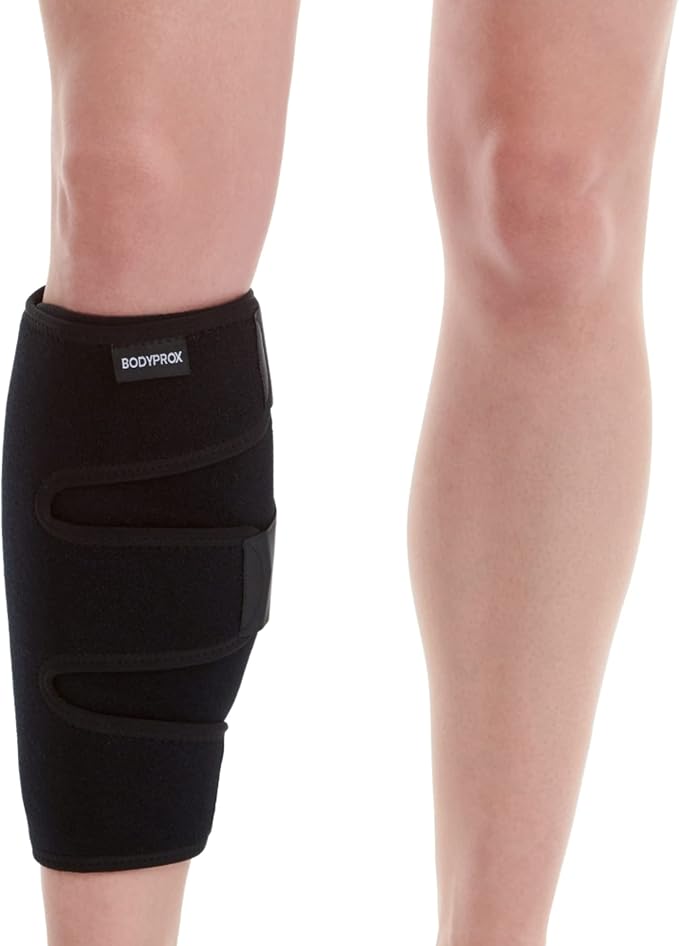 Bodyprox Calf Support Brace 1 Pack, Adjustable Shin Splint Compression Calf Wrap