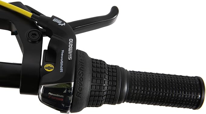 JOYSTAR 20 Inch Mountain Bike for Kids Ages 7-12 Year Old, 3-Inch Wide Knobby Tires, 7 Speed Shimano Drivetrain, Disc Brakes, Fat Tire Kids Bicycles for Boys Girls