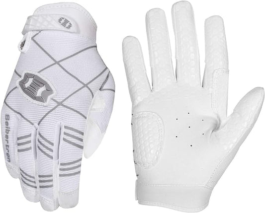 Seibertron B-A-R PRO 2.0 Signature Baseball + Softball + Teeball Batting Gloves Super Grip Finger Multiple 11 Sizes + 5 Colors Available Fit Adult Youth Kids Boys Girls Mens Women
