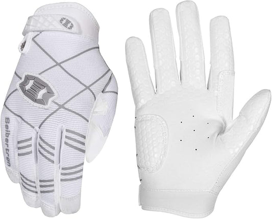 Seibertron B-A-R PRO 2.0 Signature Baseball + Softball + Teeball Batting Gloves Super Grip Finger Multiple 11 Sizes + 5 Colors Available Fit Adult Youth Kids Boys Girls Mens Women