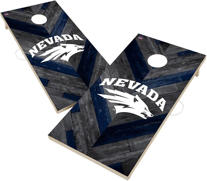 College Team Cornhole Boards, 2x4 Regulation Corn Hole Game Set, Officially Licensed Cornhole Game, Perfect for Tailgates