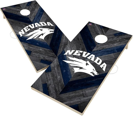College Team Cornhole Boards, 2x4 Regulation Corn Hole Game Set, Officially Licensed Cornhole Game, Perfect for Tailgates