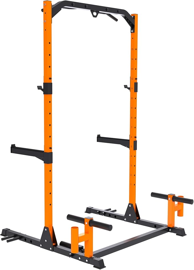 leikefitness Multifunction Power Tower Exercise Equipment,Pull Up Dip Station,Height Adjustable for Home Gym Strength Training Fitness Equipment,Dip Stands,Pull Up Bars,Push Up Bars,VKR