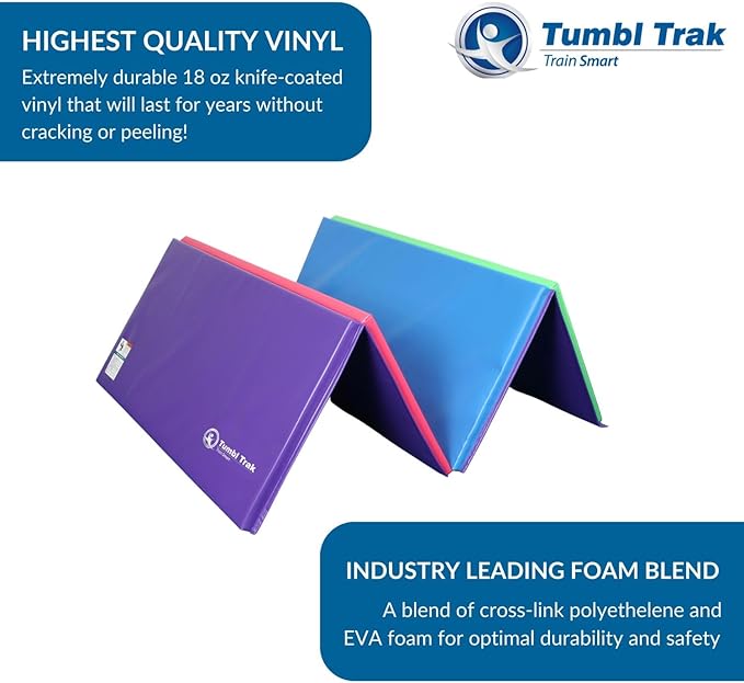 Tumbl Trak Gymnastics Folding Tumbling Panel Mat