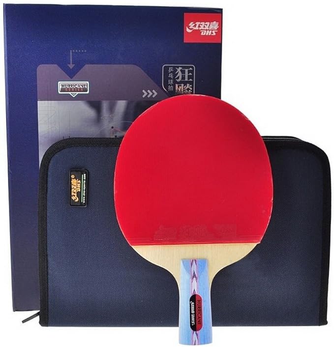 DHS HURRICANE-I Tournament Table Tennis Racket (Penhold)