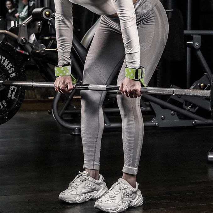 LARA STAR Weight Lifting Wrist Straps for Maximum Grip Support,Lifting Strap for Weightlifting, Gym Grips Hook for Deadlifts, Powerlifting, Heavy Shrug Women/Men