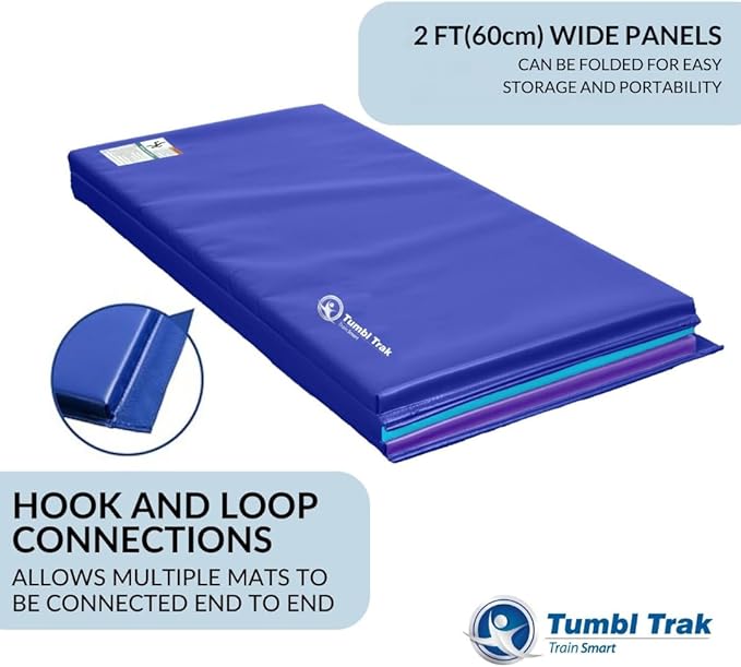 Tumbl Trak Gymnastics Folding Tumbling Panel Mat
