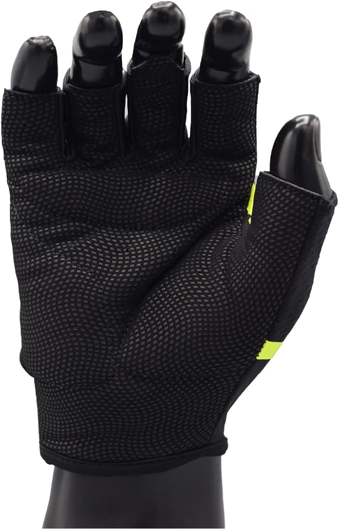 MRX Weight Lifting Gloves for Women Breathable Workout Gloves Anti Slip Padded Shock-Absorbing Extra Grip Palm Protection Half Finger Exercise Gloves for Gym, Cycling, Training, Weightlifting