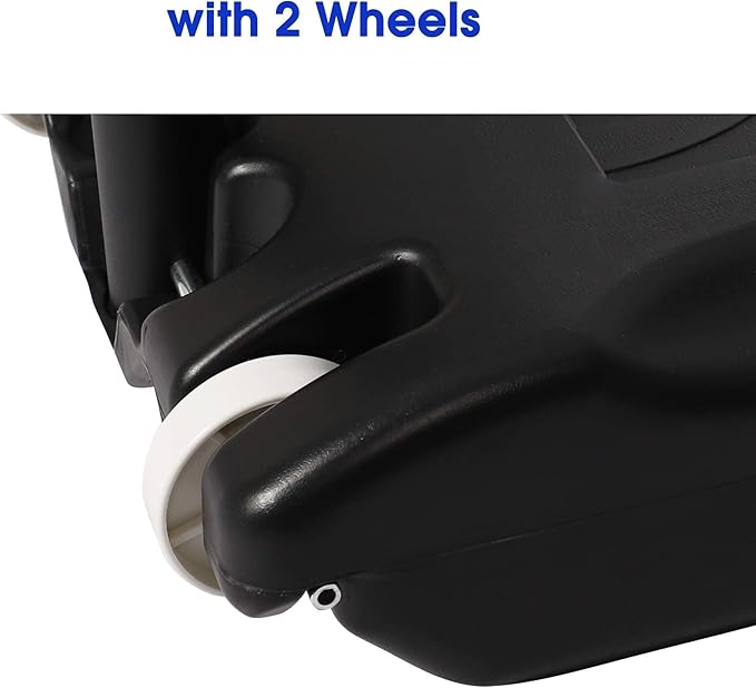 COLOR TREE Portable Basketball Hoop for Kids and Family - Indoor and Outdoor Basketball Goal System Height Adjustable 5ft to 6.8ft / 6.8ft to 8.5ft, 32in Backboard Basketball Stand with Wheels