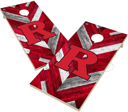 College Team Cornhole Boards, 2x4 Regulation Corn Hole Game Set, Officially Licensed Cornhole Game, Perfect for Tailgates