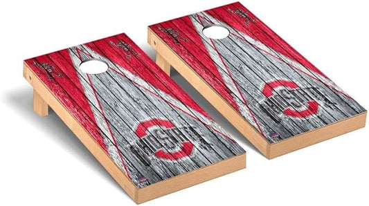 College Team Cornhole Boards, 2x4 Premium Corn Hole Game Set, Officially Licensed Cornhole Game, Perfect for Tailgates