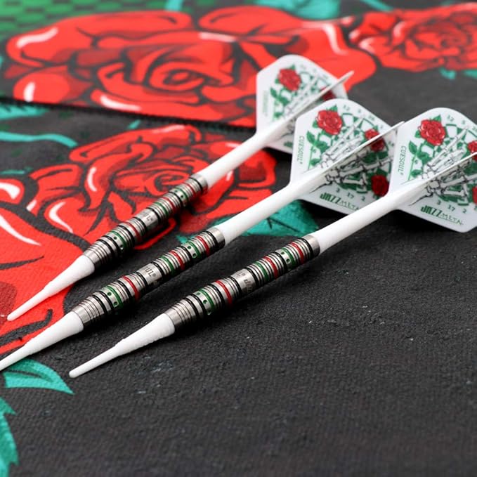 CUESOUL Soft Tip Darts Set Plastic Tip with Dart Case