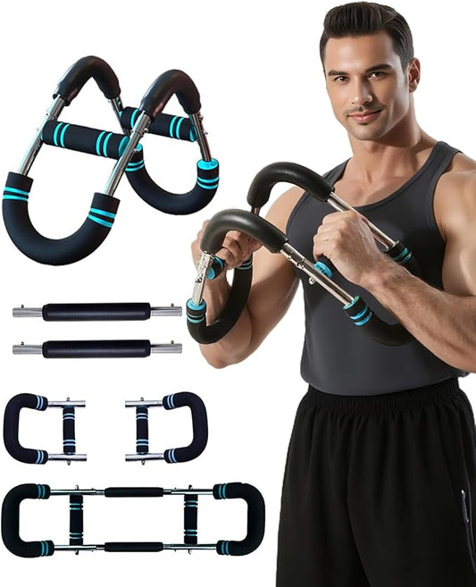 Twister Arm Trainer for Men & Women -【5.0 Upgrade】 30-270lbs Adjustable Chest Workout Equipment，Portable Home Gym Strength Training for Arms, Shoulder & Upper Body Muscle Building
