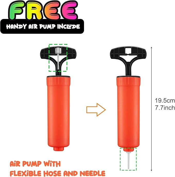Mini Basketballs,3 Pack 6" Inch Small Basketball Set with Pump Over The Door Mini Hoop Basketball Replacement Toy for Toddlers,Kids,Teenagers for Pool,Indoors,Outdoors
