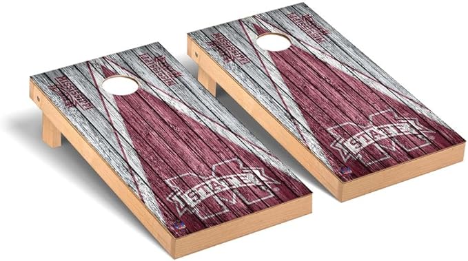 College Team Cornhole Boards, 2x4 Premium Corn Hole Game Set, Officially Licensed Cornhole Game, Perfect for Tailgates
