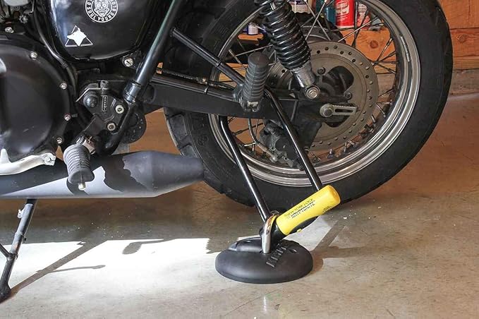 Kryptonite New York Long Shackle Bike U-Lock, Heavy Duty Anti-Theft Security Bicycle Lock Sold Secure Gold, 16mm Long Shackle with Keys, Ultimate Security Lock for Bicycles E-Bikes Scooters