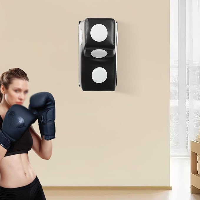 Wall Mounted Boxing Punching Bag, Wall Mount Uppercut Boxing Pad Training Equipment for Hooks Wall Target Heavy Wall Punching Bag for Adults, Bedroom, Living Room, Gym, Up to 881.85 lbs
