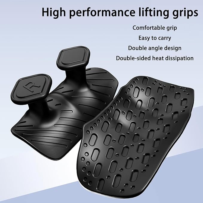 Upgraded Weight Lifting Grips for Women & Men - Extra Large & Thick Non-Slip Gym Grips with Cooling Towel, Ergonomic Workout Gloves for Pull-Ups, Dumbbell Exercises