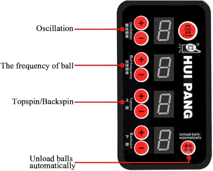 ZXMT Ping Pong Robot Machine Automatic JT-A Table Tennis Robot Machine with Catch Net for Training