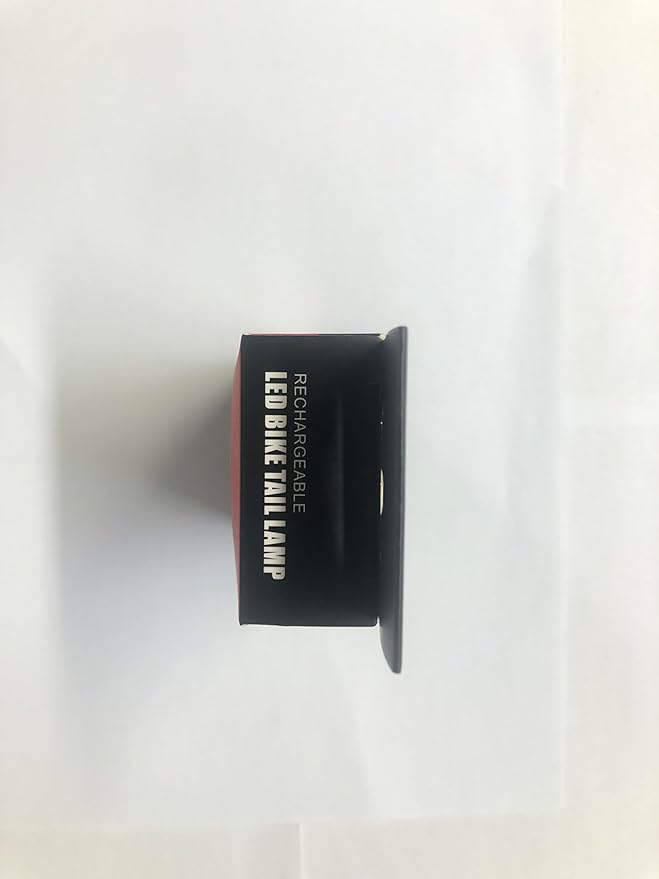 USB Rechargeable LED Bike Tail Light – Daffodil LEC500 - Bright Cycling Safety Flashlight, 5 Lighting Modes, Waterproof Bicycle Light