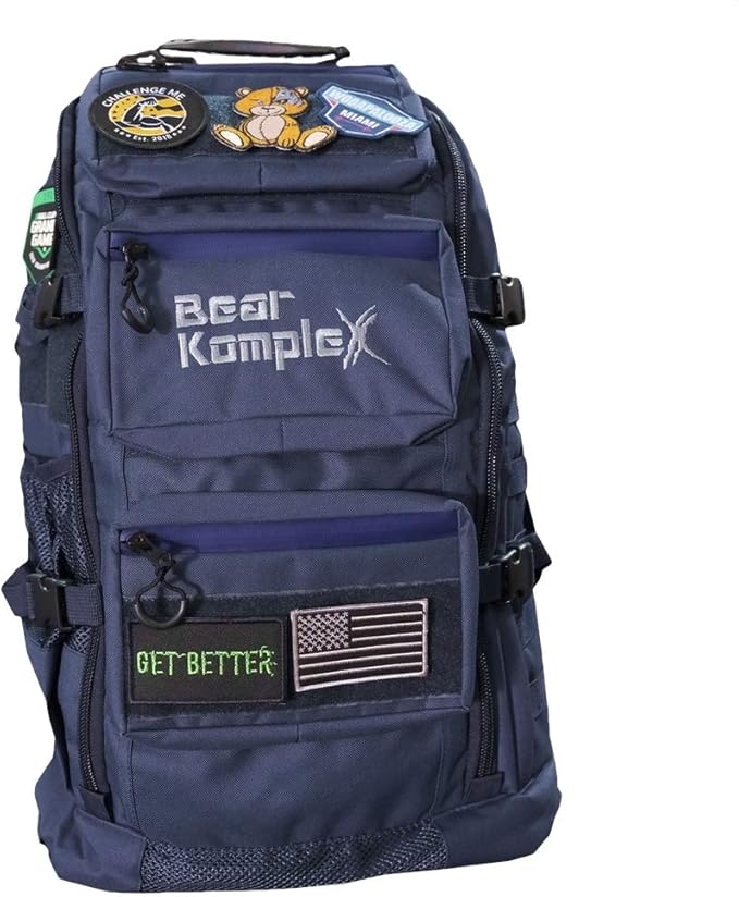 Bear KompleX Military Grade Tactical Backpack - Organize Gear & Optimize Comfort - Multipurpose 1000 Denier Nylon Backpack