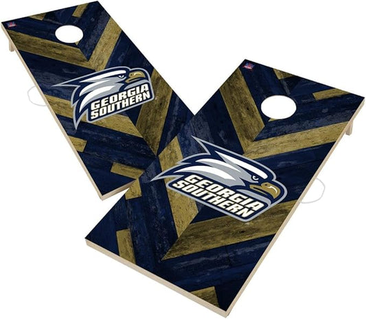 College Team Cornhole Boards, 2x4 Regulation Corn Hole Game Set, Officially Licensed Cornhole Game, Perfect for Tailgates