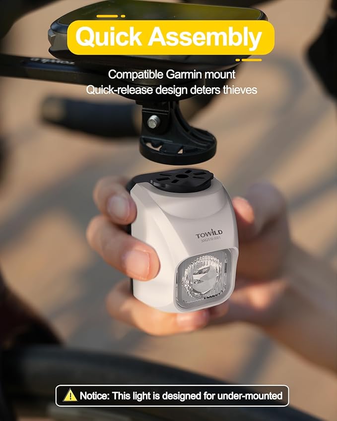 TOWILD DL1200S Bike Lights for Night Riding,1200LM Super Bright Bicycle Headlight,Waterproof Bike Front Light for Mountain Road Cycling