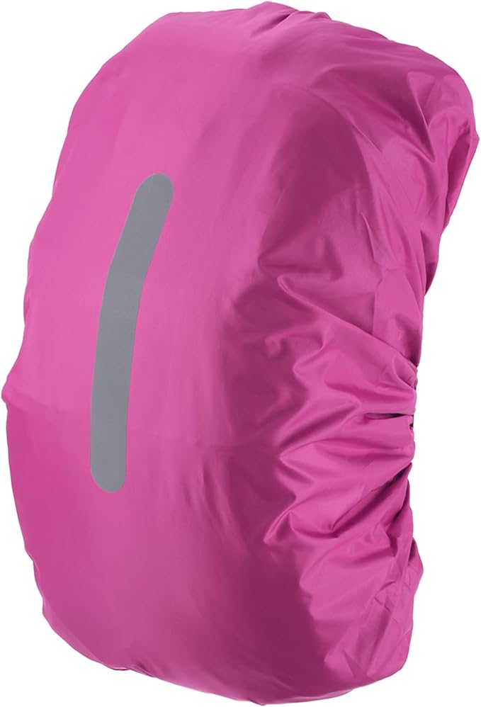 PATIKIL Waterproof Backpack Rain Cover, Non-Slip Backpack Cover with Vertical Reflective Strap Stay Dry for Hiking, Camping, Hunting