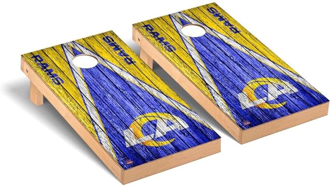 Football Team Cornhole Boards, 2x4 Premium Corn Hole Game Set, Officially Licensed Cornhole Game, Perfect for Tailgates
