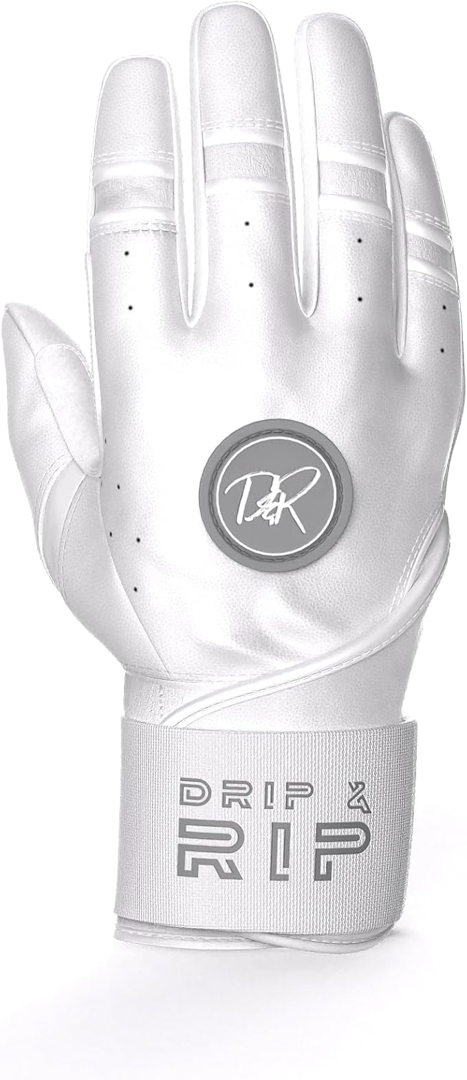 Drip & Rip Baller Series - Youth Batting Gloves + Adult Batting Gloves - for Softball and Baseball - Long Cuff Style for Men and Youth