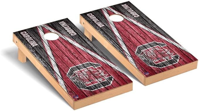 College Team Cornhole Boards, 2x4 Premium Corn Hole Game Set, Officially Licensed Cornhole Game, Perfect for Tailgates