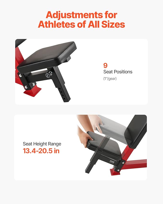 VEVOR Chest Press Machine, Bench Press Set, Adjustable Flat Incline Bench with Independent Converging Arms, Upper Chest Equipment, Fitness Home Gym Equipment Chest