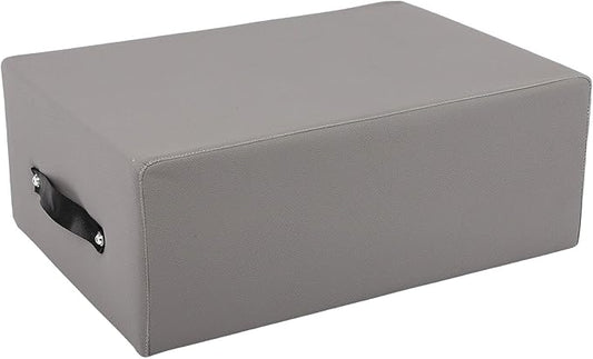 GCCSJ Pilates Box for Reformer Workouts, Portable Pilates Sitting Boxs for Pilates Reformer/Board Use, Non-Slip Memory Foam, Home Gym Pilates Accessories for Stretch/Balance, 300LBS Capacity