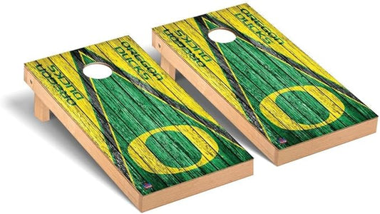 College Team Cornhole Boards, 2x4 Premium Corn Hole Game Set, Officially Licensed Cornhole Game, Perfect for Tailgates