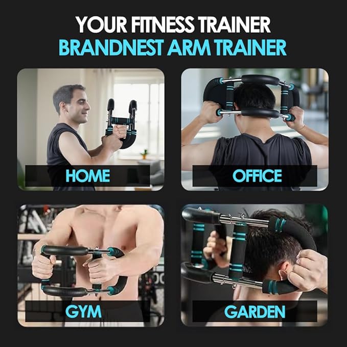 Twister Arm Trainer, Adjustable Chest Trainer (60–110 lbs) for Chest, Arm & Shoulder Workout, Detachable Chest Workout Equipment for Enhancing Upper Body Muscle