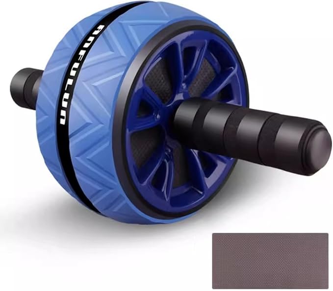 Ab Roller Wheel and Knee Mat, Abs Workout Equipment for Abdominal & Core Strength Training, Home Gym Fitness Exercise Wheels for Women Men, Abdominal Wheel