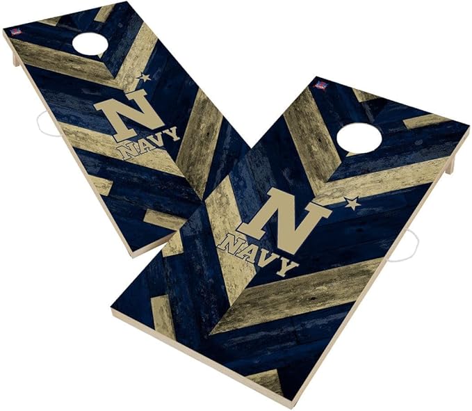 College Team Cornhole Boards, 2x4 Regulation Corn Hole Game Set, Officially Licensed Cornhole Game, Perfect for Tailgates