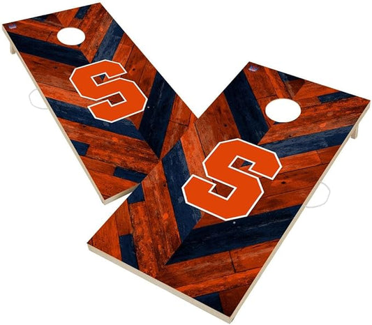 College Team Cornhole Boards, 2x4 Regulation Corn Hole Game Set, Officially Licensed Cornhole Game, Perfect for Tailgates