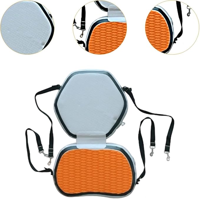 Inflatable Kayak Seat, Paddle Board Seat, Boat Seat, Canoe Backrest Seat for Kayak Surfboard
