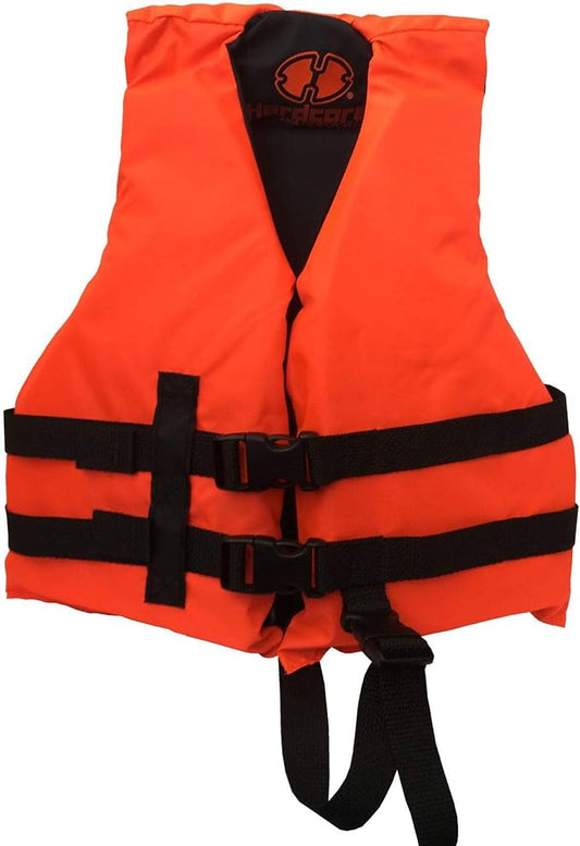 Hardcore Life Jacket Paddle Vest; Coast Guard Approved Type III PFD Life Vest Flotation Device; Jet ski, Wakeboard, Kayak; Ideal Extra Life Jacket for Your Pontoon Boat