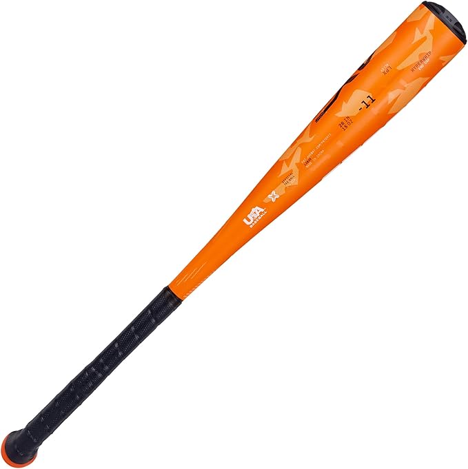 Axe | Strato | USA Tee Ball Baseball Bat | Drop -11 | 1-Piece Alloy | 2-5/8" Barrel | Orange/Navy