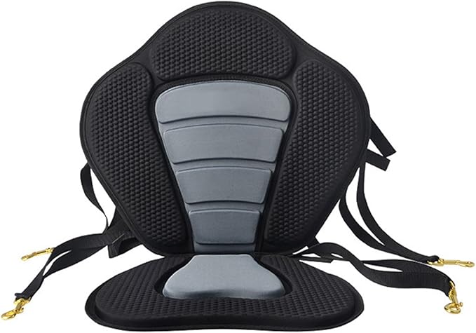 Kayak Seat Padded Inside Kayak for Seat with Back for Sit on, Inflatable Stand Up Paddle Board, Fishing Boat Detachable for