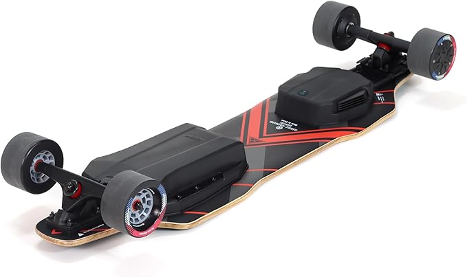 Backfire G5 Electric Skateboard with OLED R5s Remote, Top Speed: 28.5mph, up to 25 Miles Range